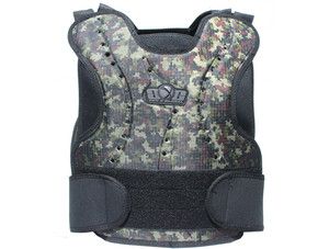    Green Camouflage Paintball Airsoft Chest Protector Guard Vest OD
