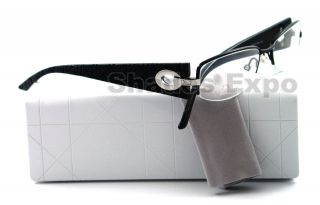 New Christian Dior Eyeglasses CD 3739 Black Bks 52mm Auth