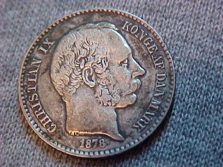   West Indies 10 Cent Coin Must See Low Mintage Christian IX