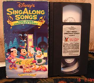   Merry Christmas Songs VHS Video Lots of Classic Christian Songs
