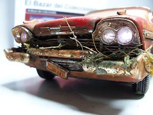 18 Plymouth Fury 1958 CHRISTINE weathered rusty custom car 3L 050