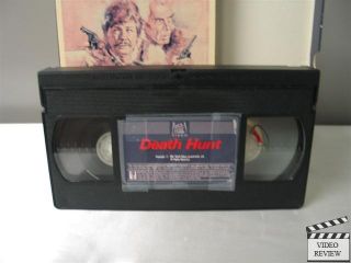 Death Hunt VHS Charles Bronson Lee Marvin