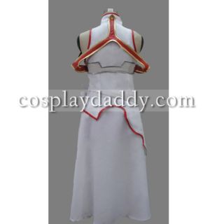 Free Shipping Sword Art Online Asuna Yuuki cosplay costume custom made