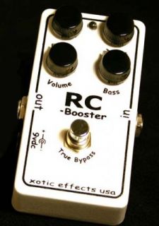 Xotic RC Booster Guitar Effect Pedal Open Box Special