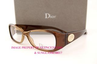 New Christian Dior CD Eyeglasses Frames 3151 OEQ Brown