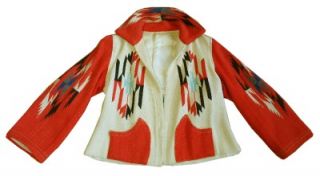 great vintage 1940 s chimayo jacket hand woven
