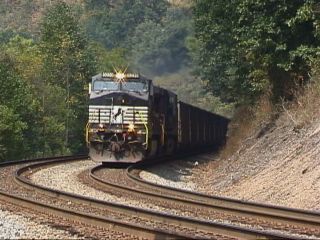 Norfolk Southern New River Route Christiansburg District DVD Railroad 