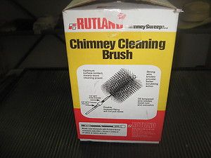 Rutland Chimney Sweep Chimney Cleaning Brush 6 inch Round Wire