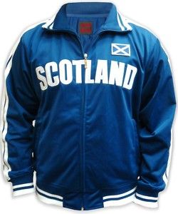 Scotland Soccer Track Jacket Mens Football Golf