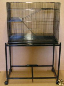 Chinchilla Guinea Pig Degu Rat Rabbit Cage 3973 Stand