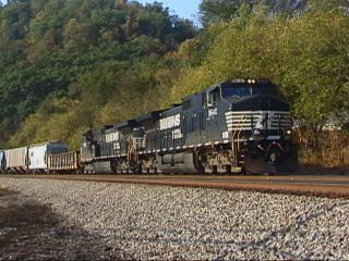 Norfolk Southern New River Route Christiansburg District DVD Railroad 