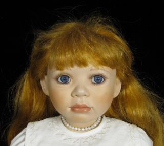 Christine Orange Lydia Doll 32 Porcelain Bisque Limited Edition 238 