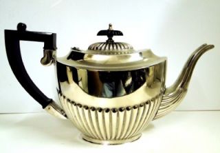 SHEFFIELD ENGLAND SILVERPLATE CHELTENHAM 7 PIECE TEA SET INCLUDING TEA 