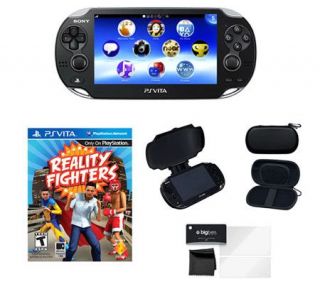 PS Vita WiFi Bundle with Front & Rear Cams &Accessories — 