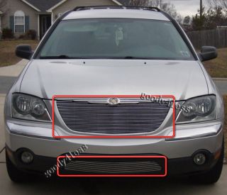 04 05 06 Chrysler Pacifica Billet Grille Grill Combo