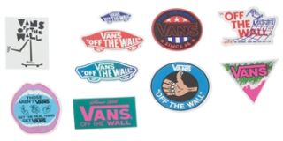 Vans 10 Piece Sticker Pack Winter 2011