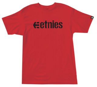 etnies corporate 10 tee features 100 % cotton screen printed