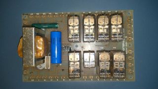   Brumfield SDA 1321 3 Circuit Board Components Claro Sprague Tech Art