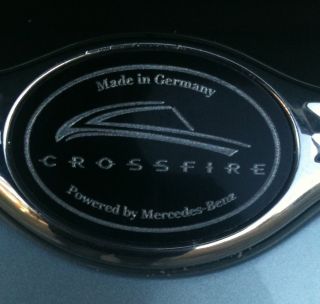 Chrysler Crossfire Wing or Wheel Emblems
