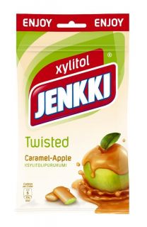 Leaf Jenkki Xylitol Twisted Caramel Apple Chewing Gum