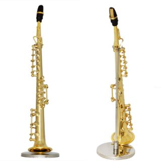  Instrument Ornamental Figurines Horn Saxophone Clarinet