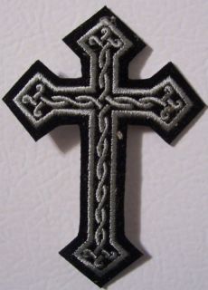 Christian Cross Patch Celtic New Vest Patch