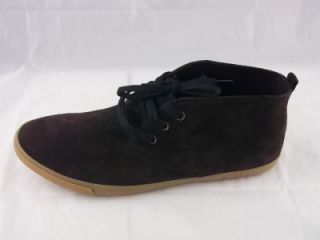 370 Prada Brown Suede Chukkas Size 10 New with Box NWB Leather Boots