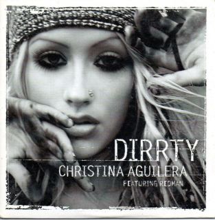 christina aguilera dirrty 2002 2 track single cd