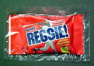 Reggie Jackson Un Open Candy Bar Yankees Baseball RARE