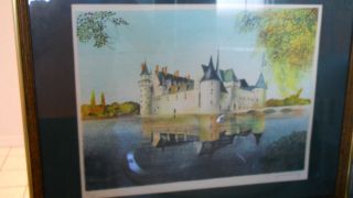 Claude Grosperrin Original Lithograph Created and Signed by The Artist