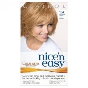 Clairol Nice`N Easy Hair Colour 104 Honey Blonde BNIB