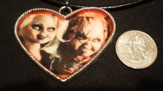 Bride of Chucky Horror Tiffany Killer Doll Big Necklace