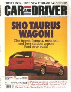 April 1993 Car and Driver Plymouth Laser RS Turbo AWD Mitsubishi