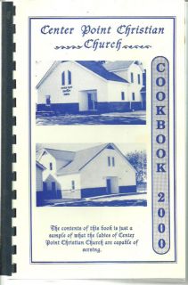  Oh 2000 Cook Book Center Point Church Ohio Community Recipes