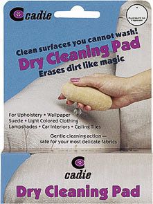 Dry Cleaning Pad by Cadie Erases Dirt Like Magic from Uphostery