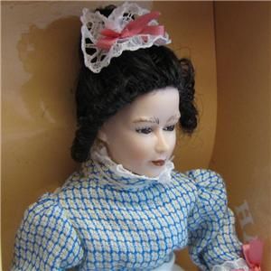 Dollhouse Lady Doll Dressed HOX085 Heidi Ott Maid Blue White Layaway