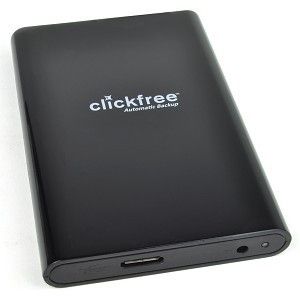 Clickfree C2 500GB SuperSpeed USB 3 0 External Hard Drive w Automatic
