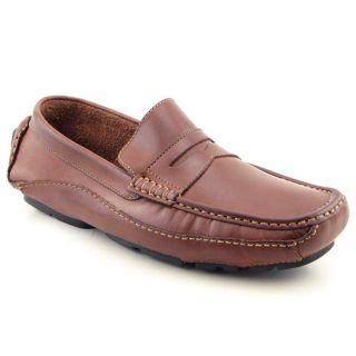 Clarks Fury Mens Size 9 Brown Leather Driving Mocs Shoes