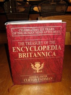 Treasury of Encyclopedia Britannica by Clifton Dadiman 1st