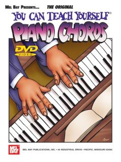 You Can Teach Yourself Piano Chords Book DVD Beginner 0786644346
