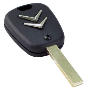 Uncut 2 Buttons Remote Key Shell Case For Citroen C2 C3 C4 C5