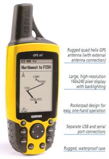  60 GPS Receiver Personal Navigator with Garmin Protective Case