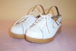 Clawson White Rocker Orthopedic Shoes 3 5 Child New