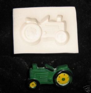 Small John Deere Tractor Polymer Clay Push Mold
