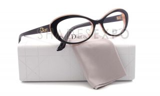 New Christian Dior Eyeglasses CD 3207 Navy UQK CD3207 Auth