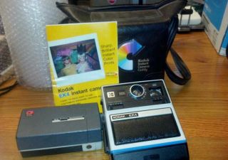 Vintage Kodak EK4 and M4 Instamatic 13mm Movie Camera Case Manual WOW