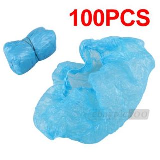  Blue Disposable Shoe Covers Carpet Cleaning for Lab Industry