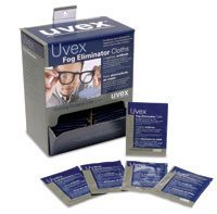 Uvex Cleaning Cloths Wipes Fog Eliminator Cloths for Saftey Glasses