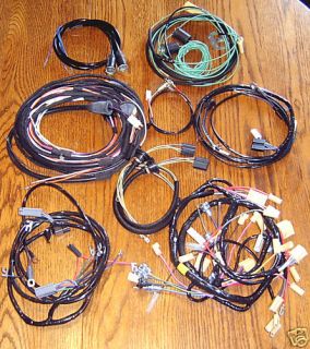 1956 Chevy Wire Harness Kit Nomad with Generator Wiring