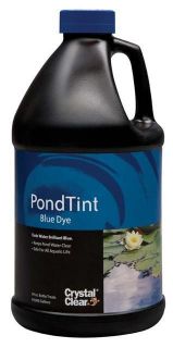 Crystal Clear Pond Tint Blue Pond Dye 64 Oz
